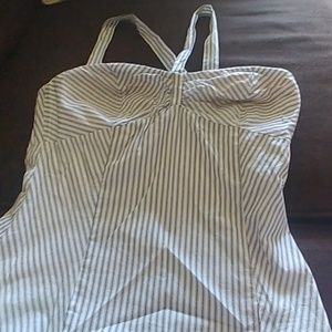 White House black market halter top